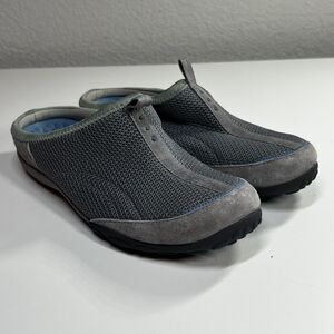Privo By Clarks Mules, Mesh And Suede Uppers Size 5.5 M